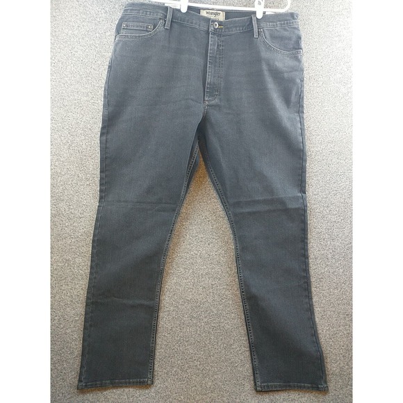 Wrangler Authentics Relaxed Fit Black‎ Denim Jeans Mens Size 40 x 32 - Picture 2 of 16